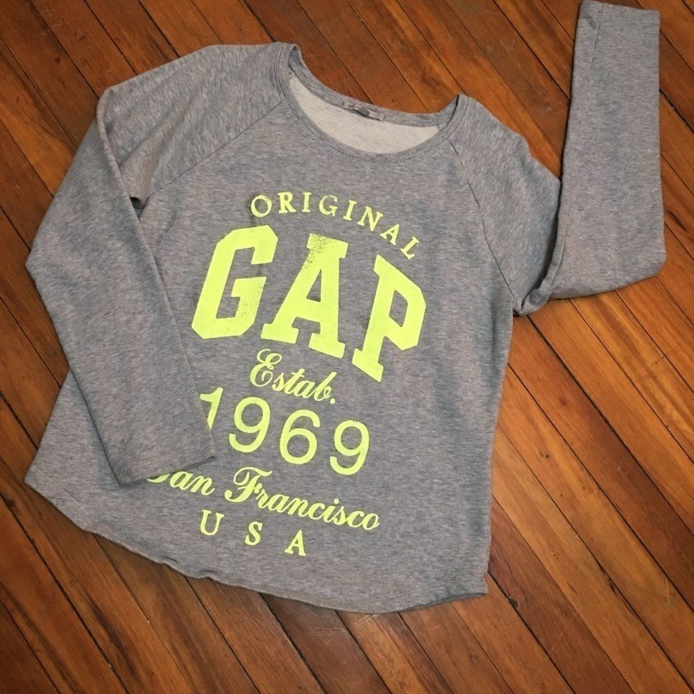 GAP vintage style San Francisco thick cotton Top